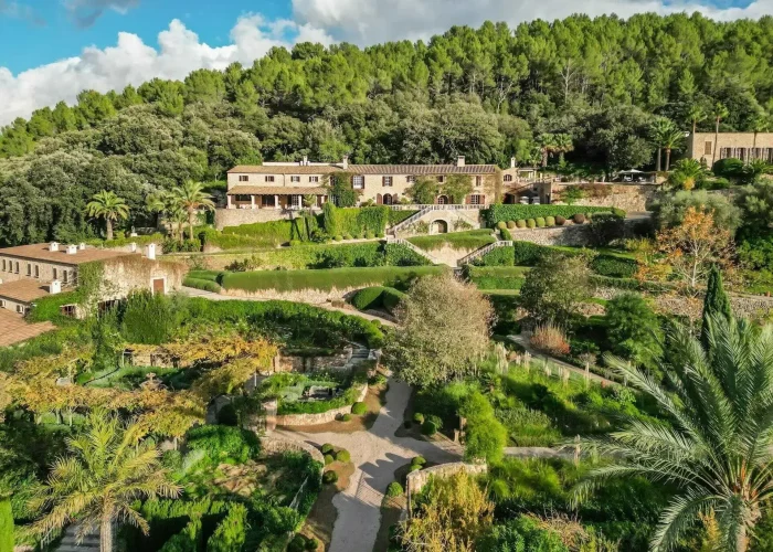 Almond Valley ultra luxury private estate in Pollença Mallorca surrounded by the Serra de Tramuntana