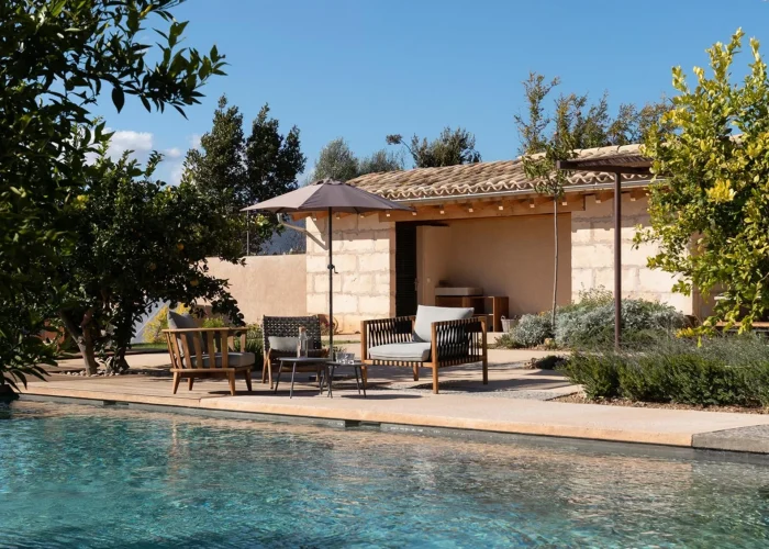 Cas Padrins Villa in Consell Mallorca luxury countryside villa with private pool and mountain views